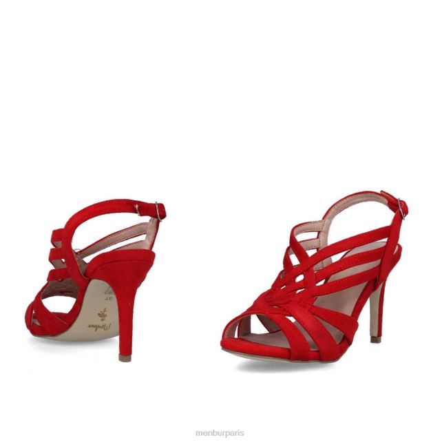 Menbur femmes vieyes DVZ862002 talons moyens et bas rouge