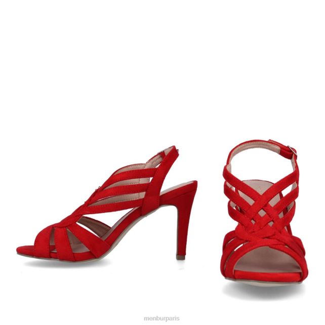 Menbur femmes vieyes DVZ862002 talons moyens et bas rouge