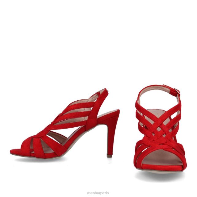 Menbur femmes vieyes DVZ862002 talons moyens et bas rouge