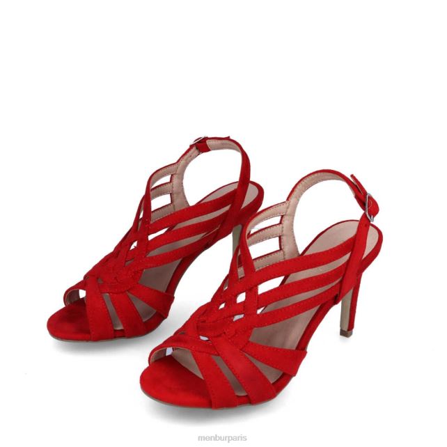 Menbur femmes vieyes DVZ862002 talons moyens et bas rouge