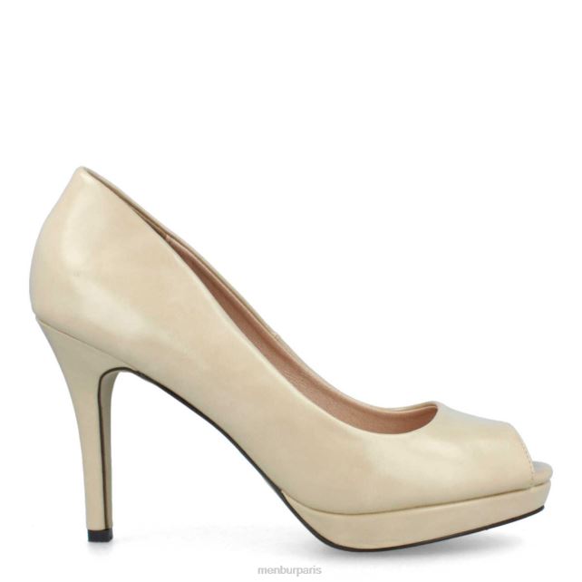 Menbur femmes villadose DVZ862101 talons moyens et bas beige