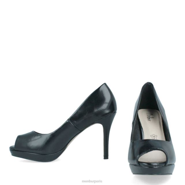 Menbur femmes villadose DVZ862103 talons moyens et bas noir