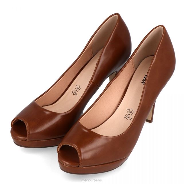 Menbur femmes villadose DVZ862104 talons moyens et bas brun