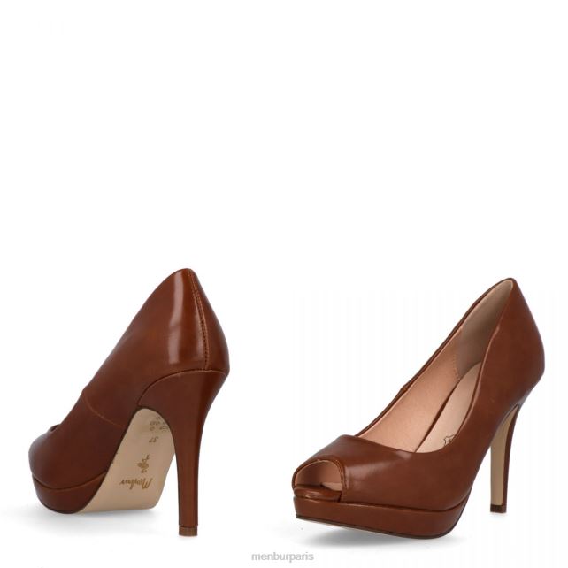 Menbur femmes villadose DVZ862104 talons moyens et bas brun