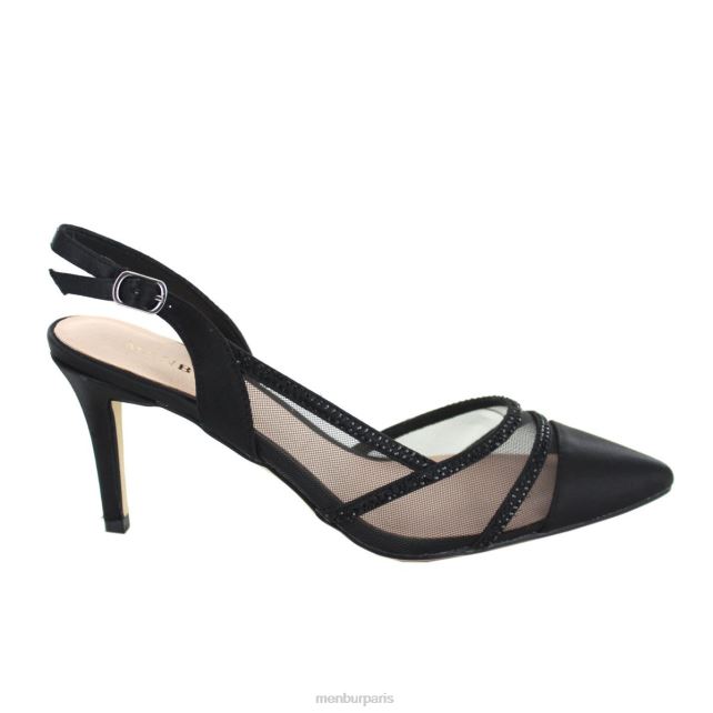 Menbur femmes villagrossa DVZ862052 talons moyens et bas noir