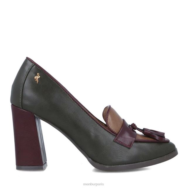 Menbur femmes vinca DVZ865874 talons moyens et bas rouge