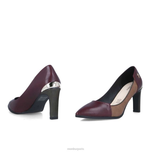 Menbur femmes vinca DVZ865882 talons moyens et bas rouge