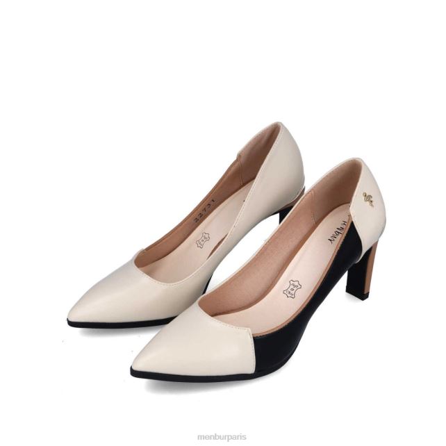 Menbur femmes vinca DVZ865883 talons moyens et bas blanc