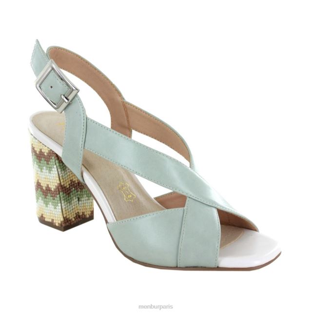 Menbur femmes visnadello DVZ862009 talons moyens et bas bleu clair