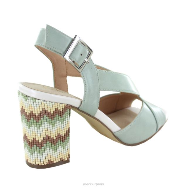 Menbur femmes visnadello DVZ862009 talons moyens et bas bleu clair