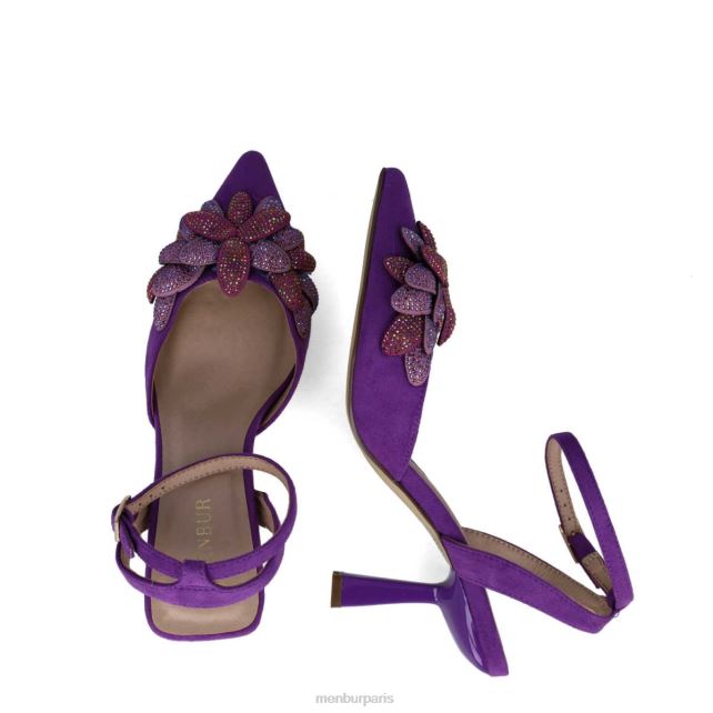 Menbur femmes volans DVZ865530 talons moyens et bas violet
