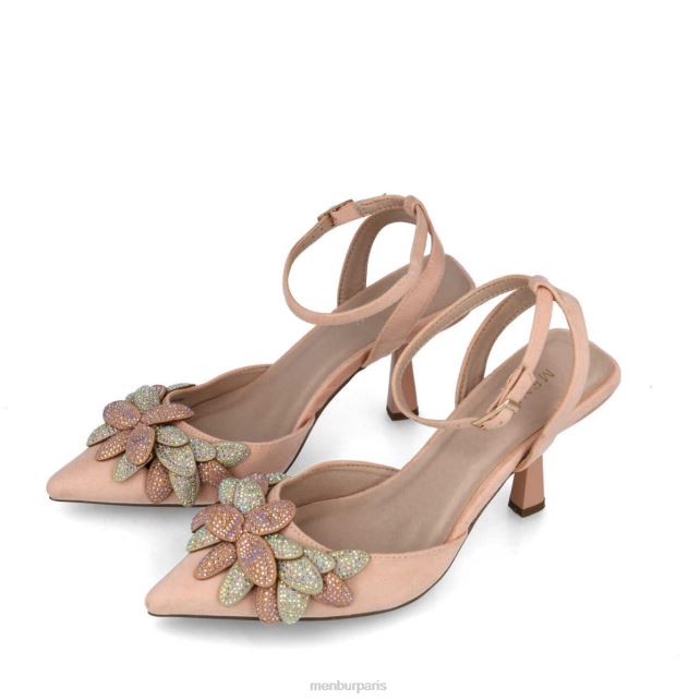Menbur femmes volans DVZ865531 talons moyens et bas maquillage rose