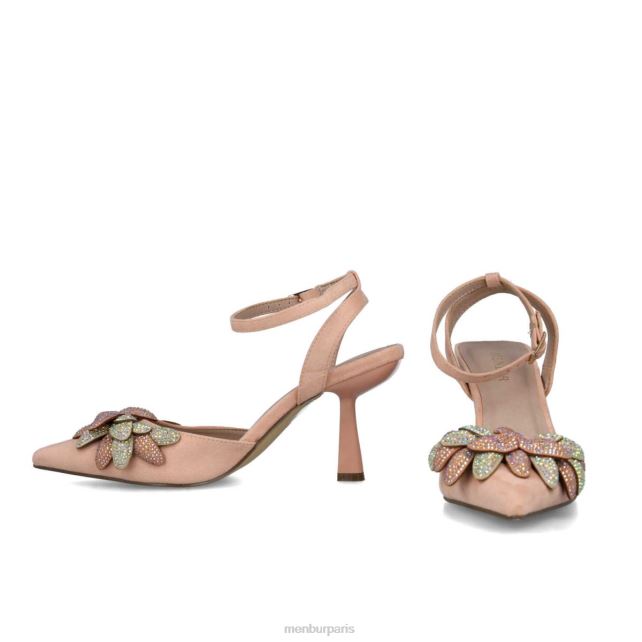 Menbur femmes volans DVZ865531 talons moyens et bas maquillage rose