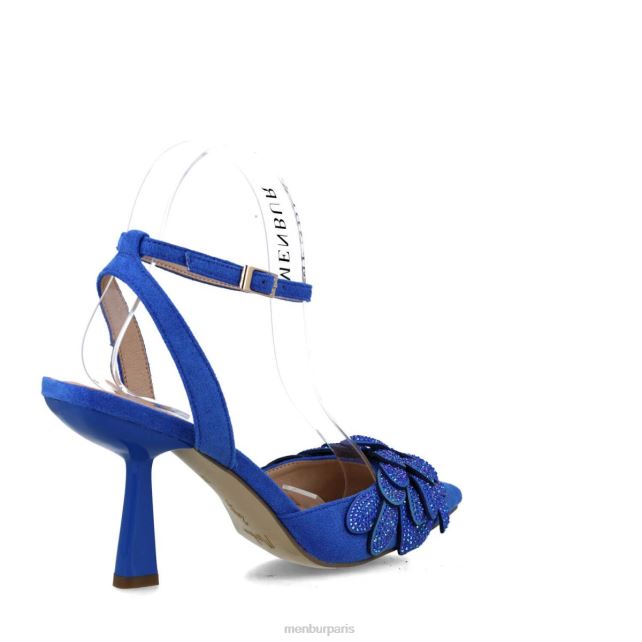 Menbur femmes volans DVZ865532 talons moyens et bas bleu moyen