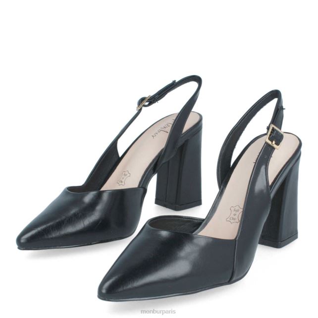 Menbur femmes vomano DVZ862094 talons moyens et bas noir