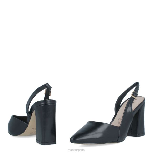 Menbur femmes vomano DVZ862094 talons moyens et bas noir