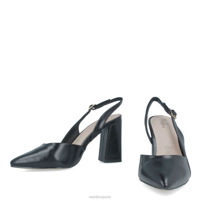 Menbur femmes vomano DVZ862094 talons moyens et bas noir