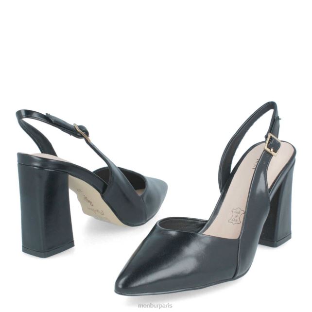 Menbur femmes vomano DVZ862094 talons moyens et bas noir