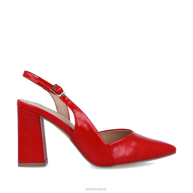 Menbur femmes vomano DVZ862095 talons moyens et bas rouge