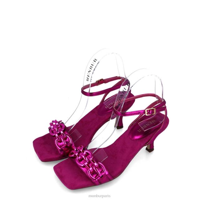 Menbur femmes vulpécule DVZ861582 talons moyens et bas rose
