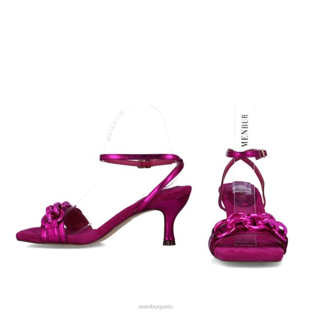 Menbur femmes vulpécule DVZ861582 talons moyens et bas rose