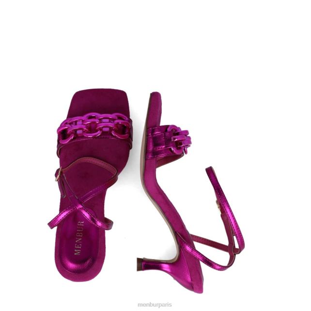 Menbur femmes vulpécule DVZ861582 talons moyens et bas rose